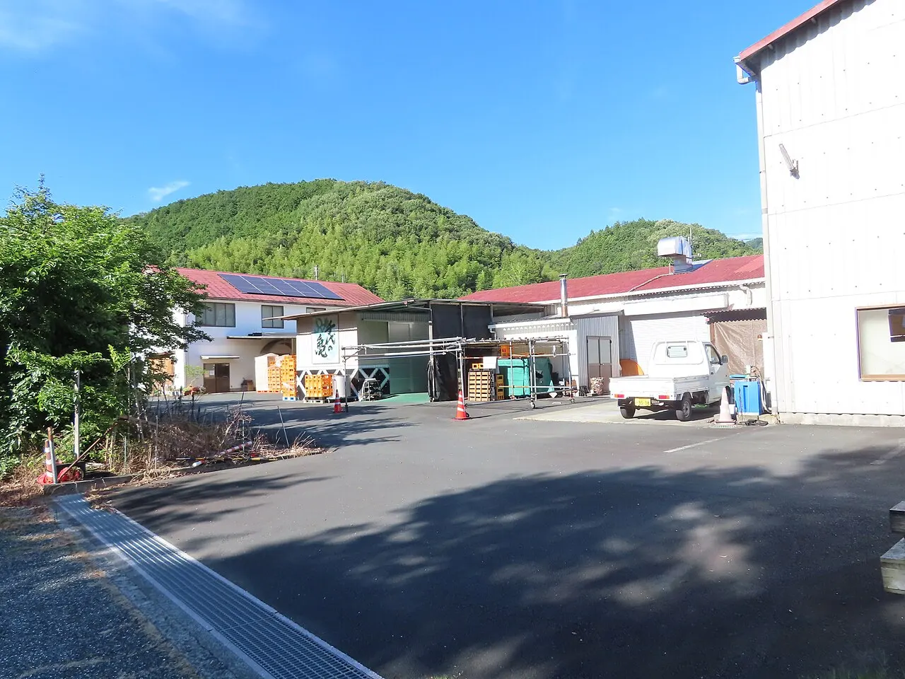 千代の亀酒造の本社