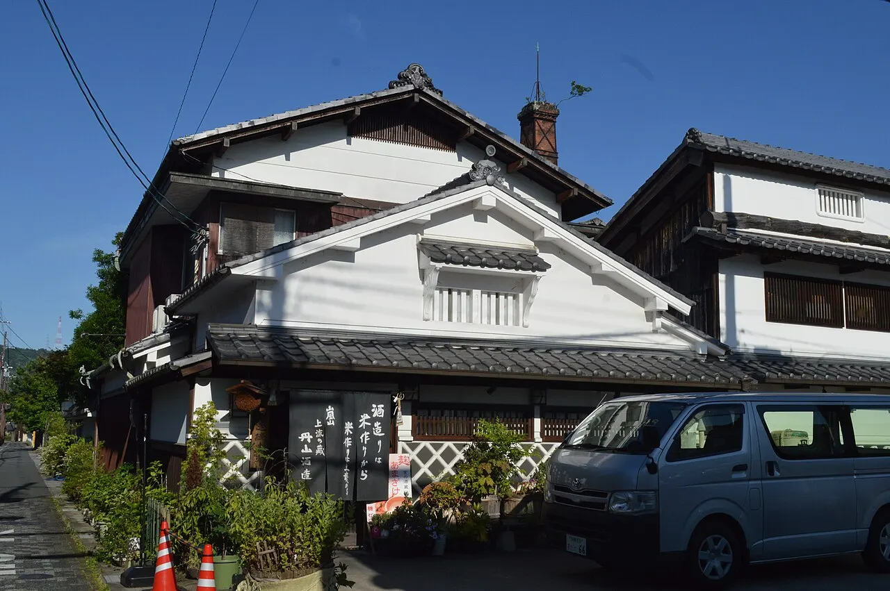 丹山酒造の建物
