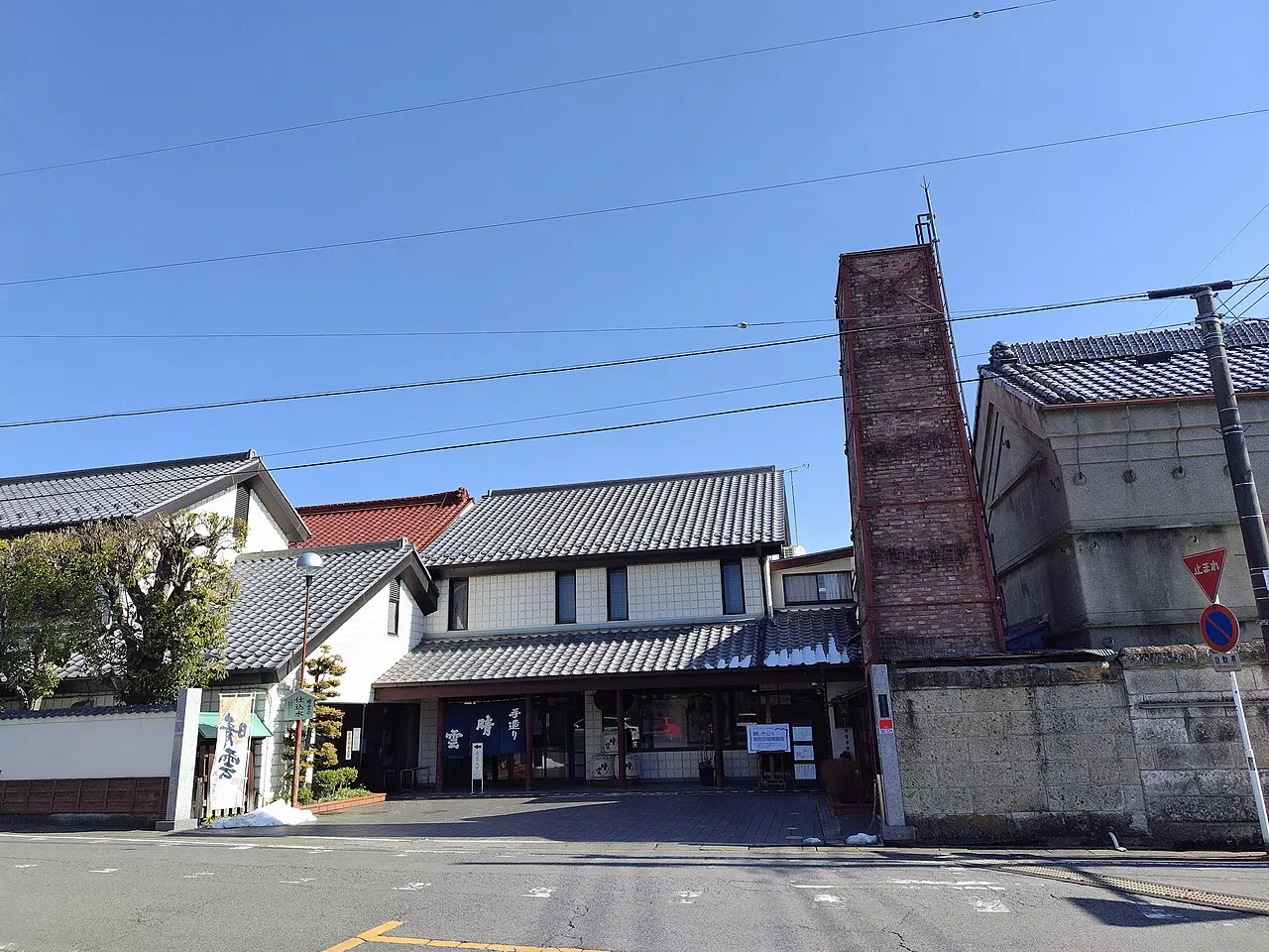 晴雲酒造の建物
