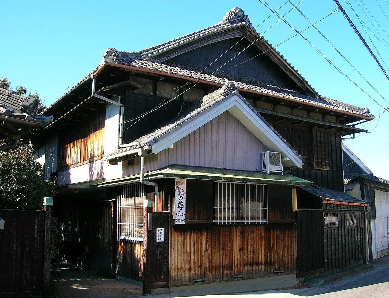 山盛酒造の建物