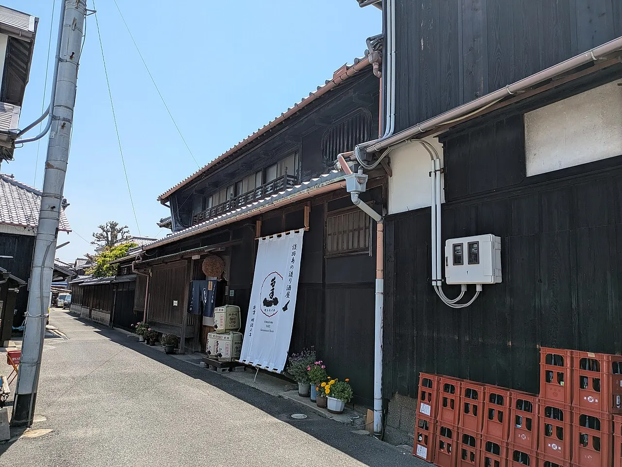 千年一酒造の建物