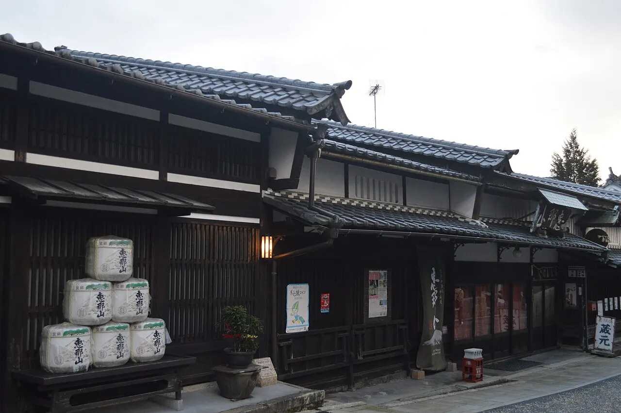 はざま酒造の建物
