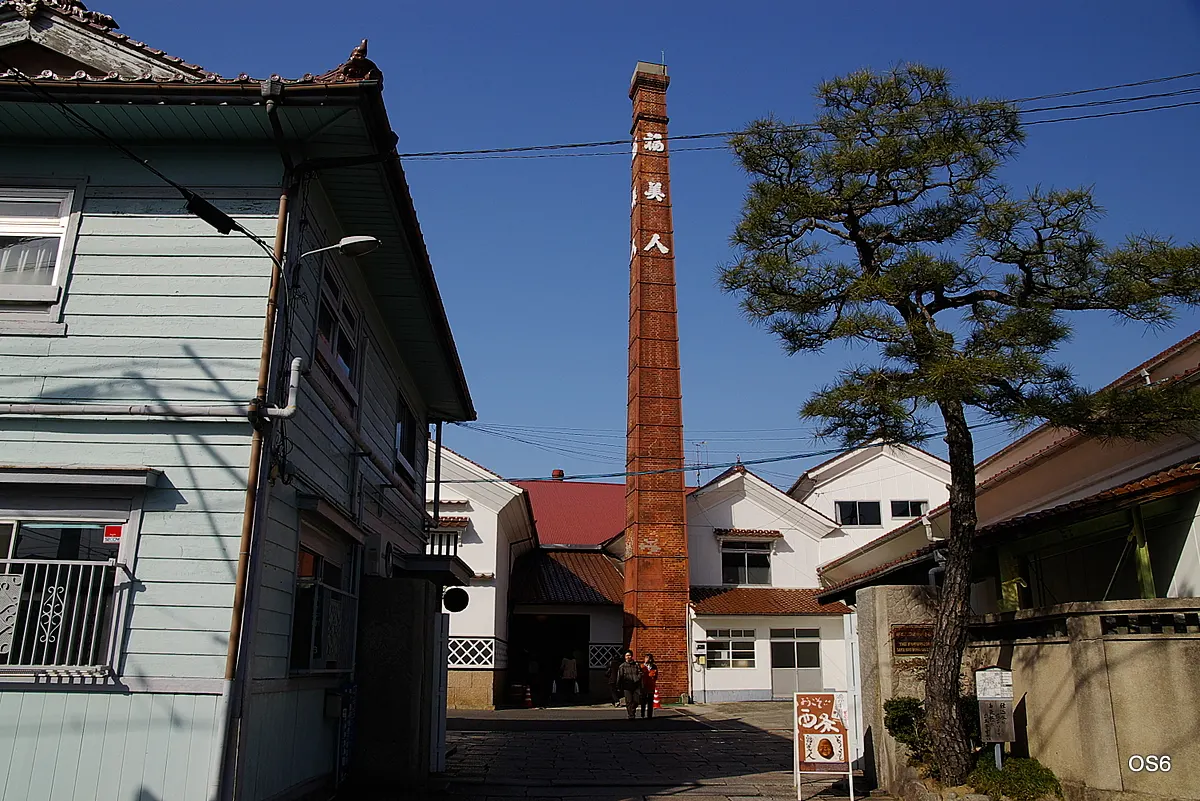 福美人酒造の建物