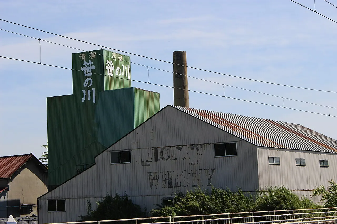 笹の川酒造の本社