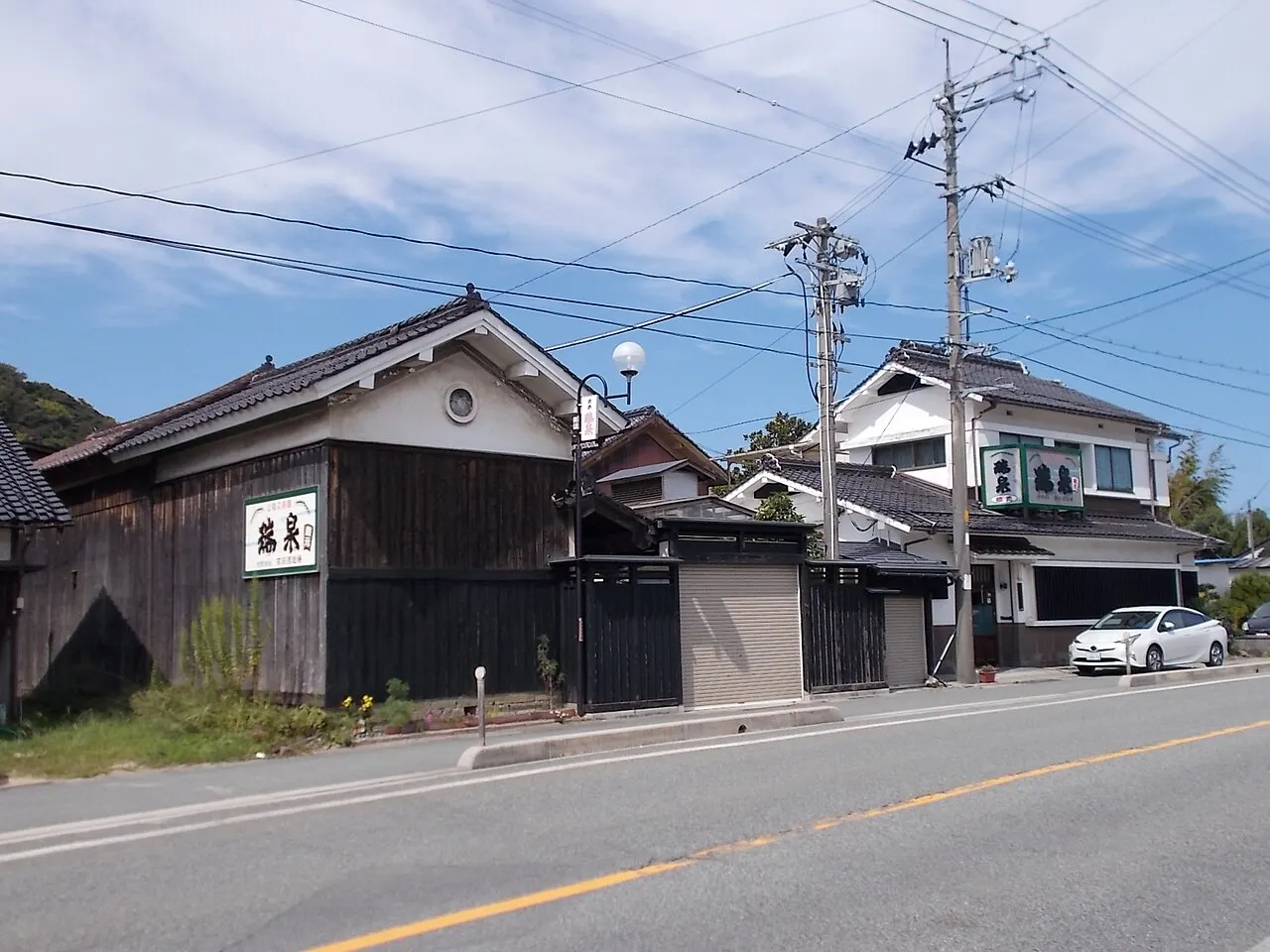 高田酒造場の建物