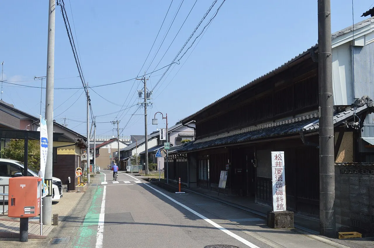 松井屋酒造場の建物