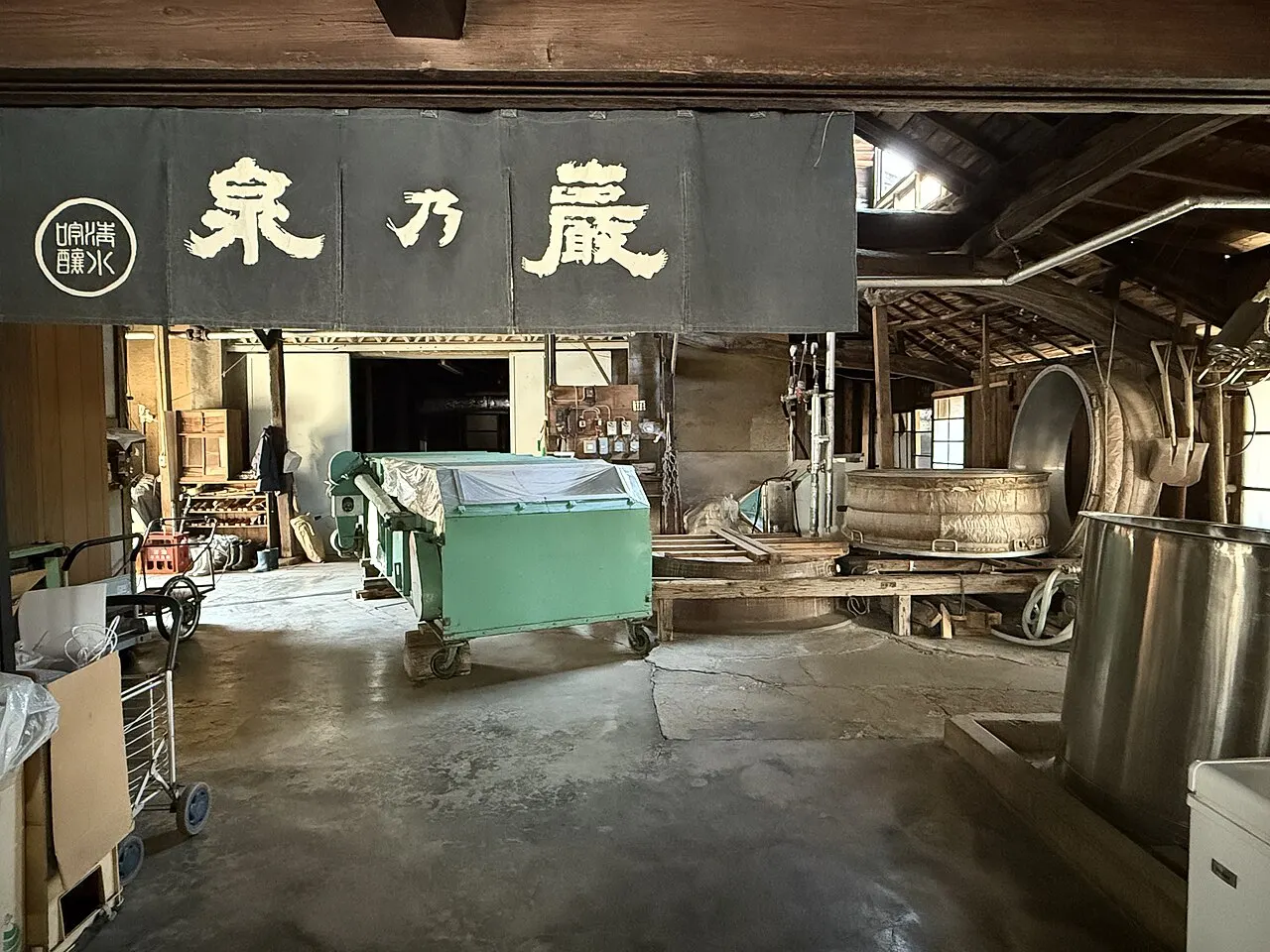 清水酒造の店内