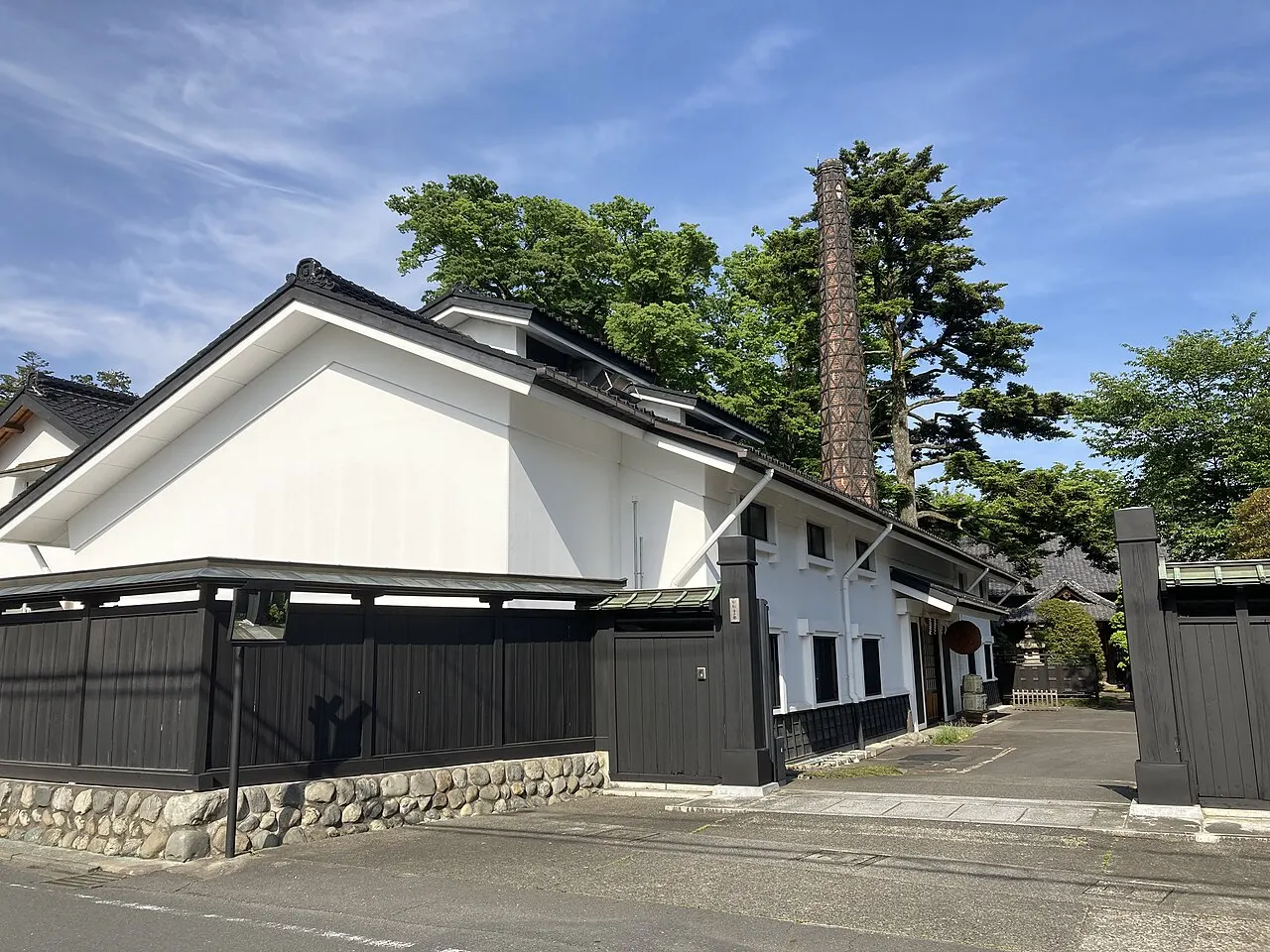 田村酒造場の建物