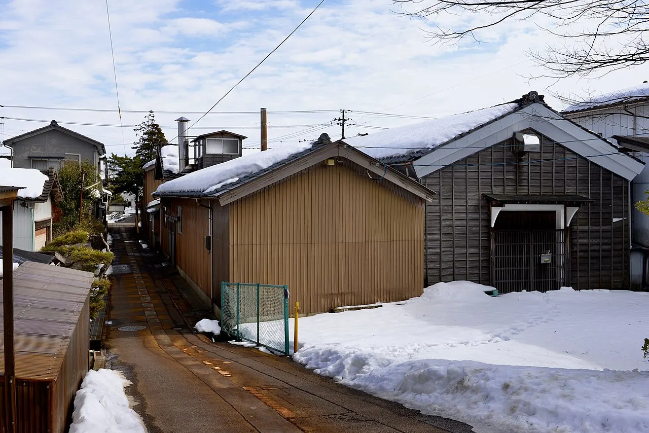 朝妻酒造の建物
