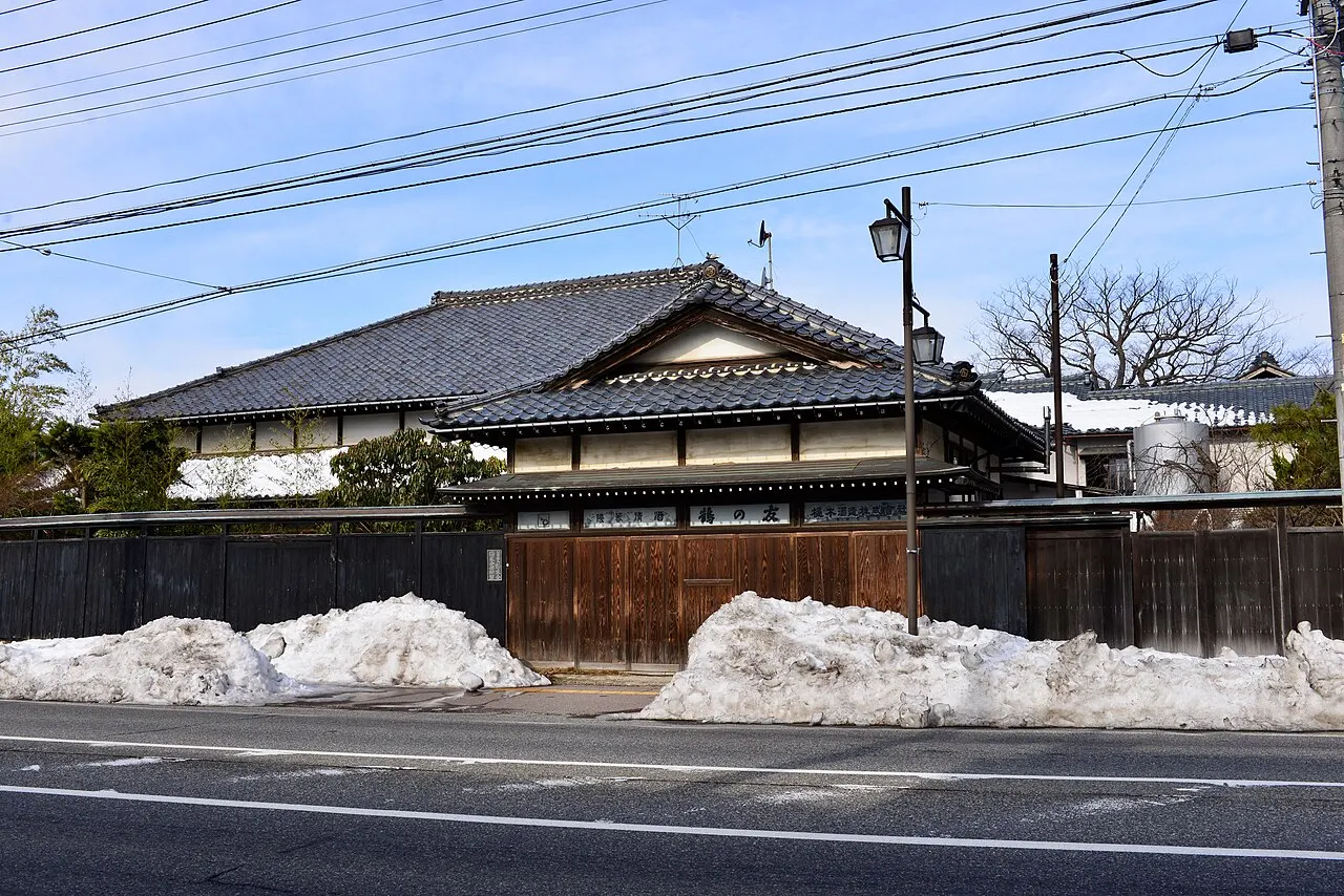 樋木酒造の建物