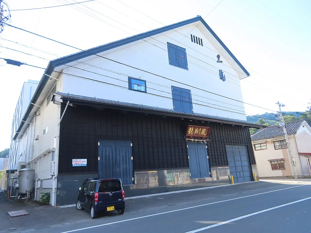 黒龍酒造の建物