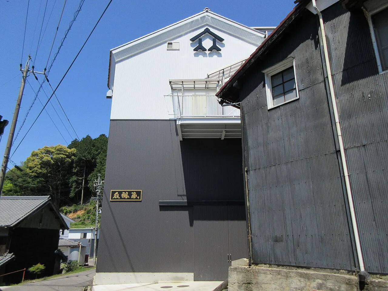 柴田酒造場の建物