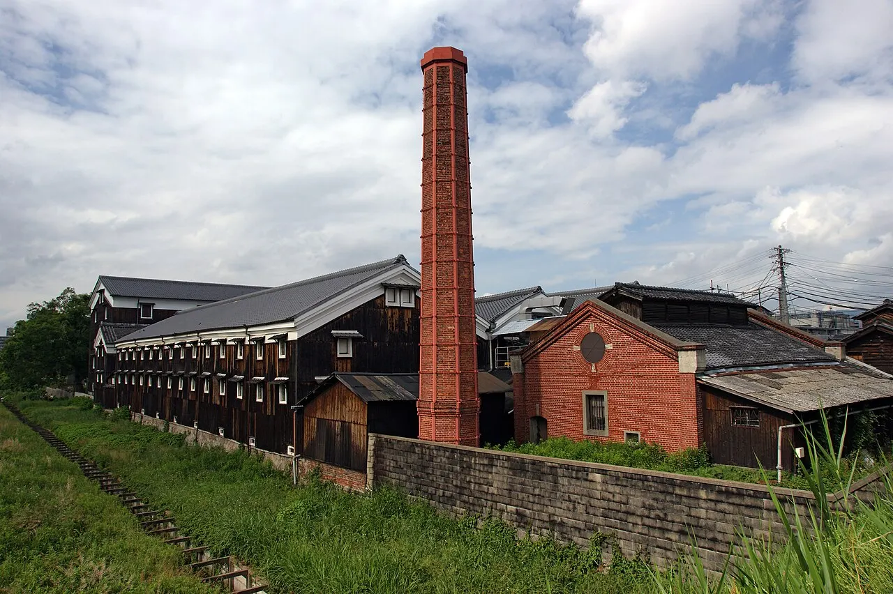 松本酒造の建物