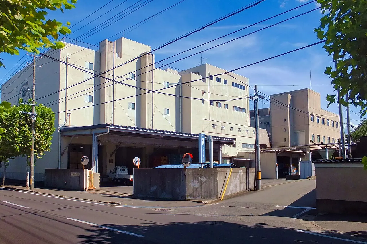 秋田酒類製造の建物