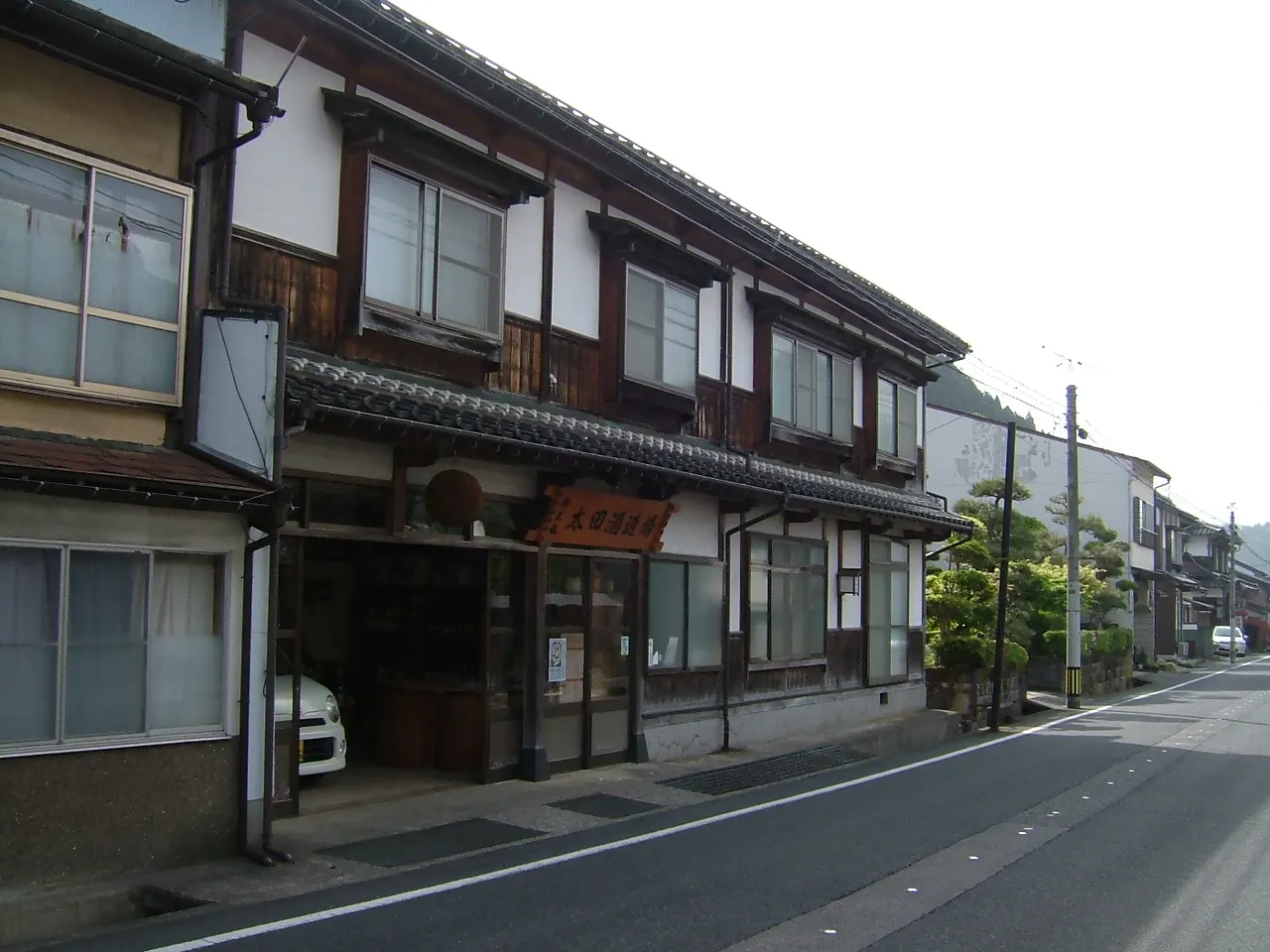 太田酒造場の建物