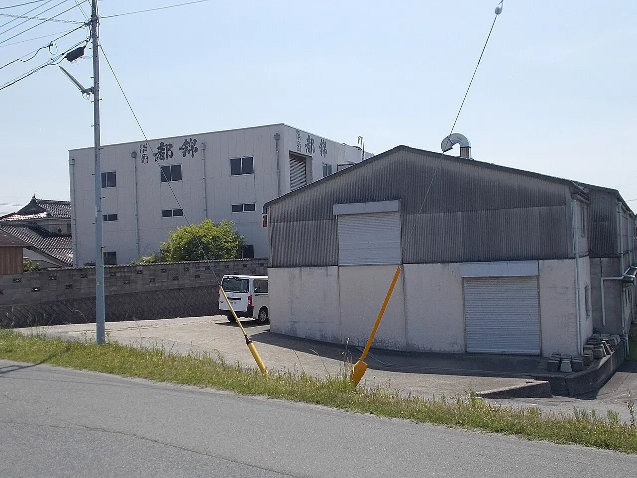 都錦酒造の建物