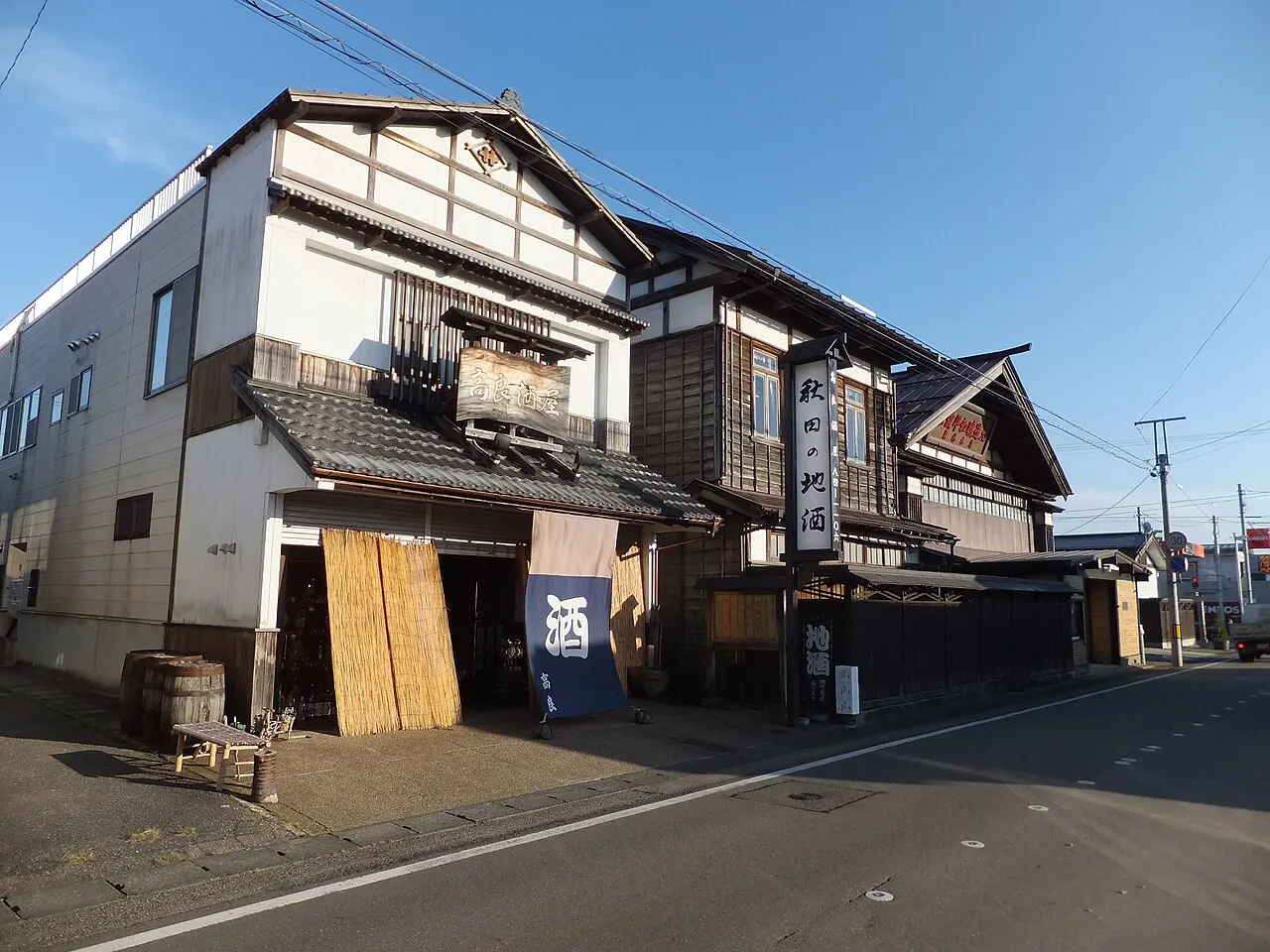 栗林酒造店と高良酒屋