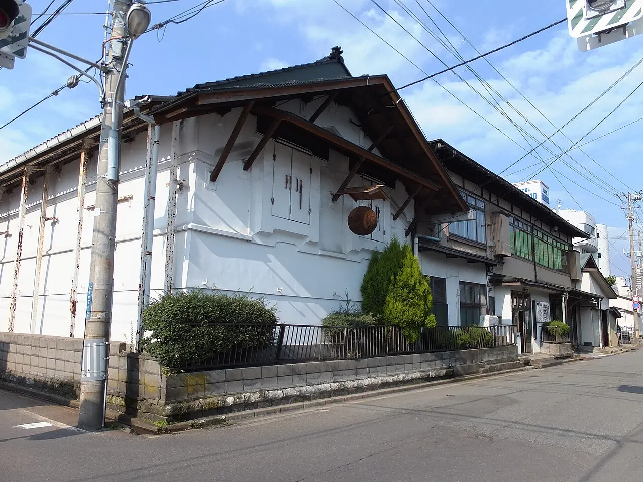 秋田市大町の新政酒造