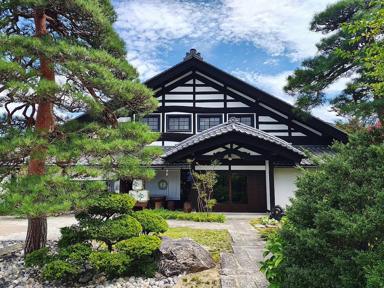 大雪渓酒造の建物