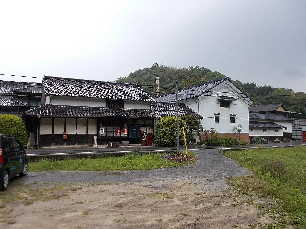 盛川酒造の建物