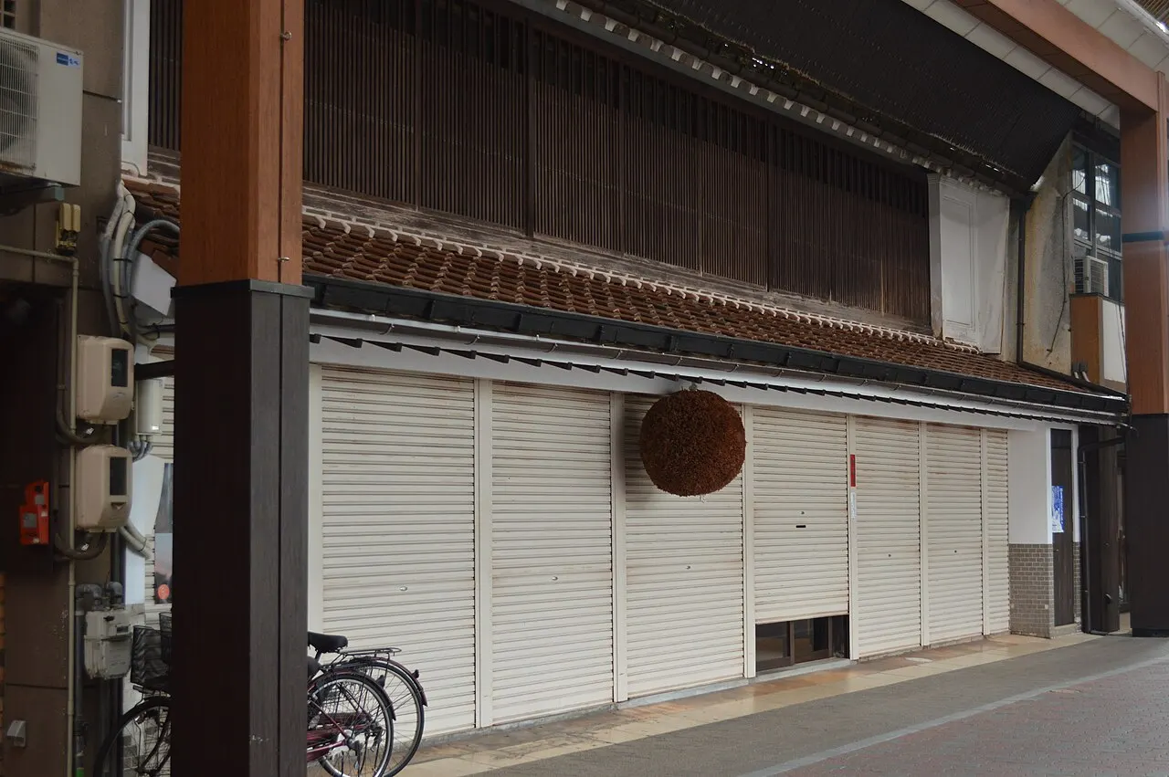 旭日酒造の建物