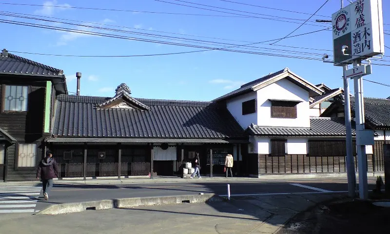 木内酒造の建物